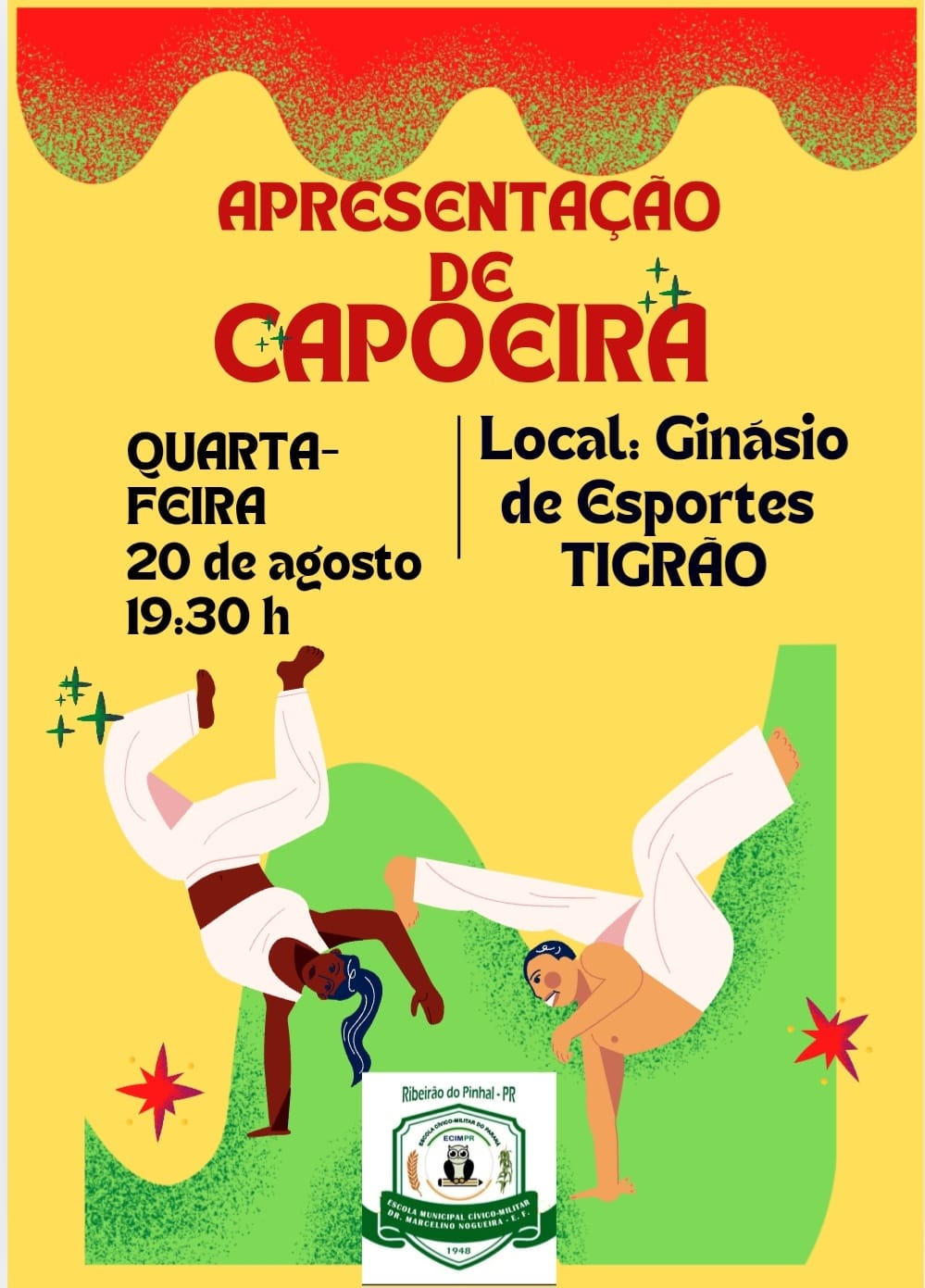 Apresentação de Capoeira